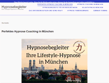 Tablet Screenshot of hypnosebegleiter.com